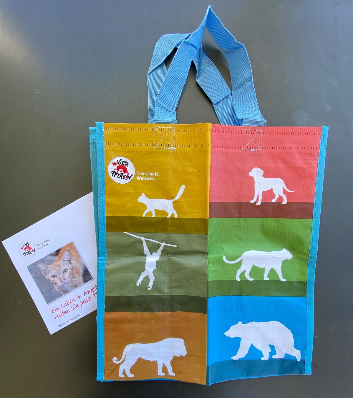 Borse: Tasche / Einkaufstasche VIER PFOTEN – Nuovo e nell'imballaggio originale da Dietlikon venduto da Sa_Biene 1