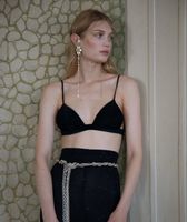 Nidodileda "Filia" velvet bra top - never worn