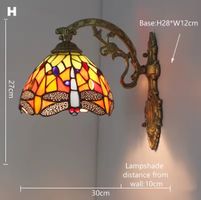 Applique murale lampe Vintage style méditerranéen Baroque