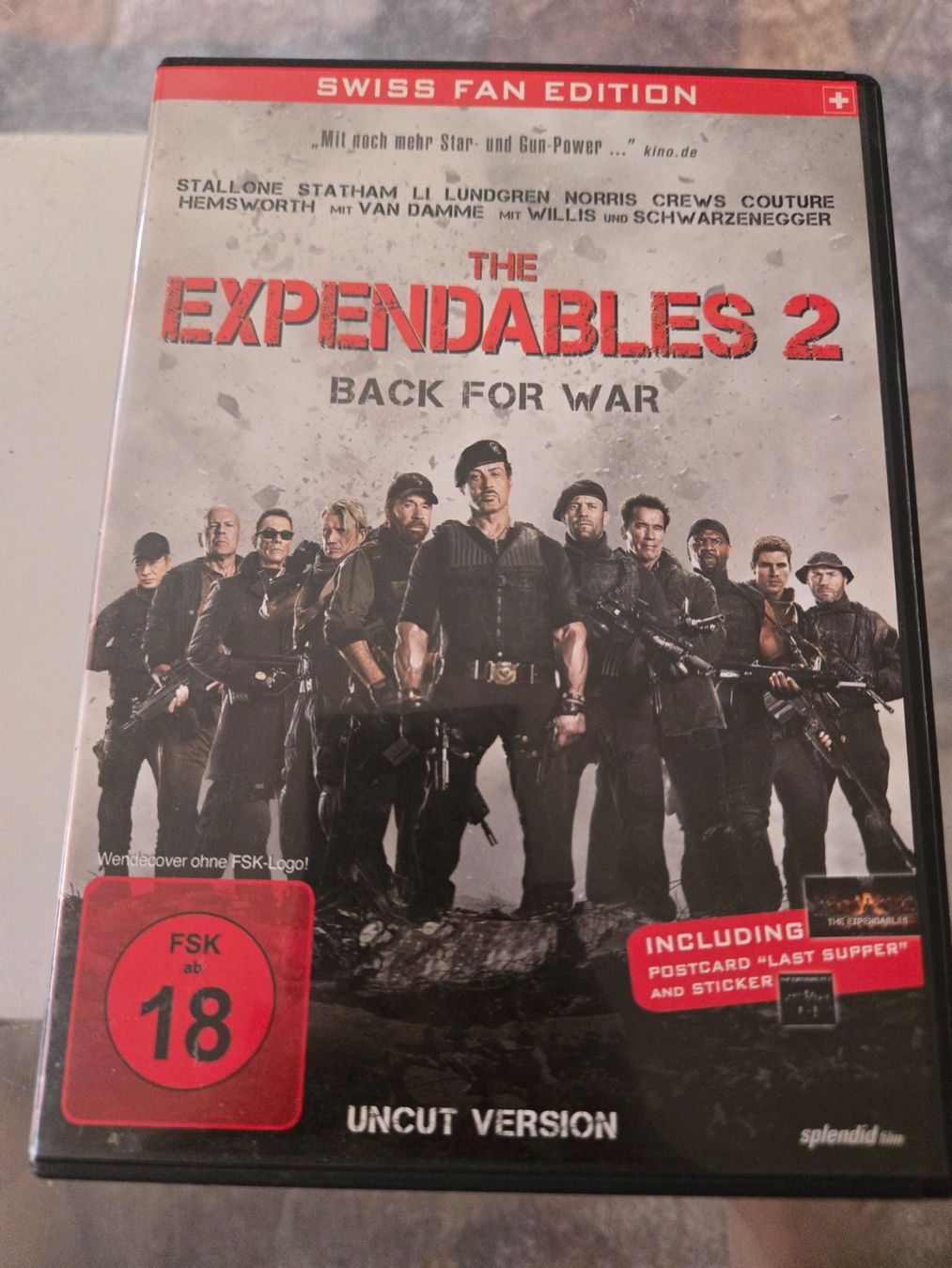 Tutti i DVDs: The Expendables 2 DVD – Usato da Bussigny venduto da Kfdlt