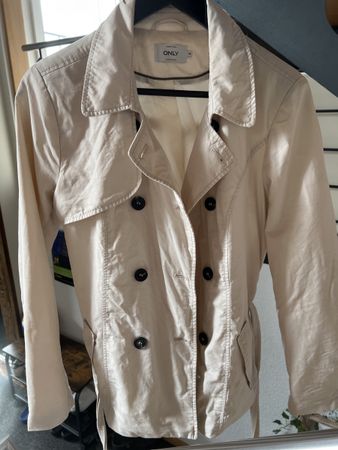 ONLY Übergangsjacke, Beige, Grösse M - guter Zustand!