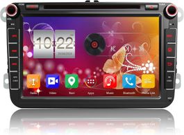 Android 15 Autoradio mit Navi für VW