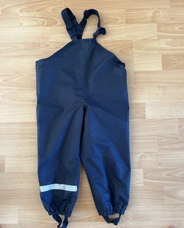 Blaue Regenhose, Gr. 98/104, Tchibo