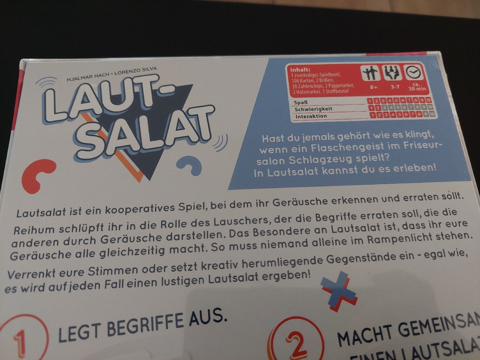 Jeux: Laut- Salat von Schmidt – D'occasion à Zetzwil par lanst08 4