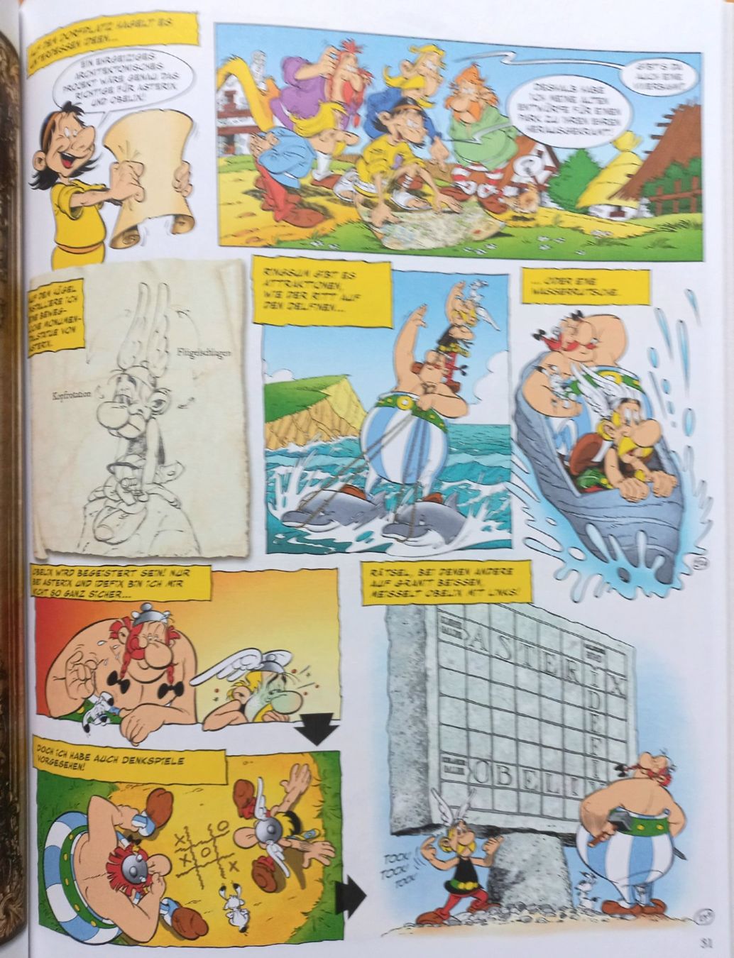 Fumetti: Comic - Asterix 34 - und Obelix feiern Geburtstag – Usato da Niederuzwil venduto da lubimaja 4