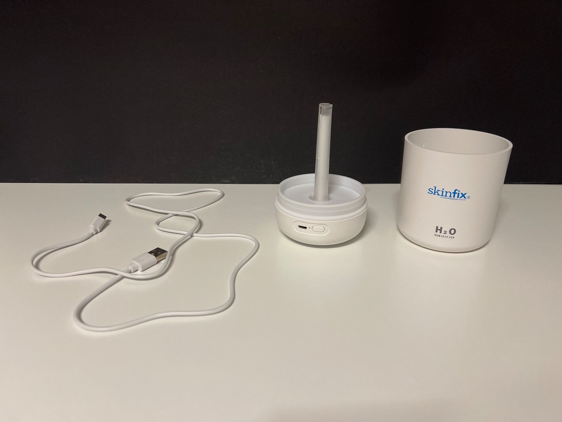 Umidificatori d'aria: Luftbefeuchter Diffusor von skinfix mit Kaltdampf und Licht – Nuovo (secondo la descrizione) da Basel venduto da jetzt-wird-gemistet 1