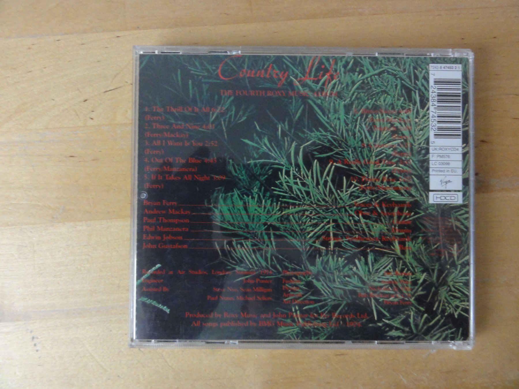 CDs: ROXY MUSIC "Country Life" – Neuf (Voir description) à zürich par Goldimmund 2