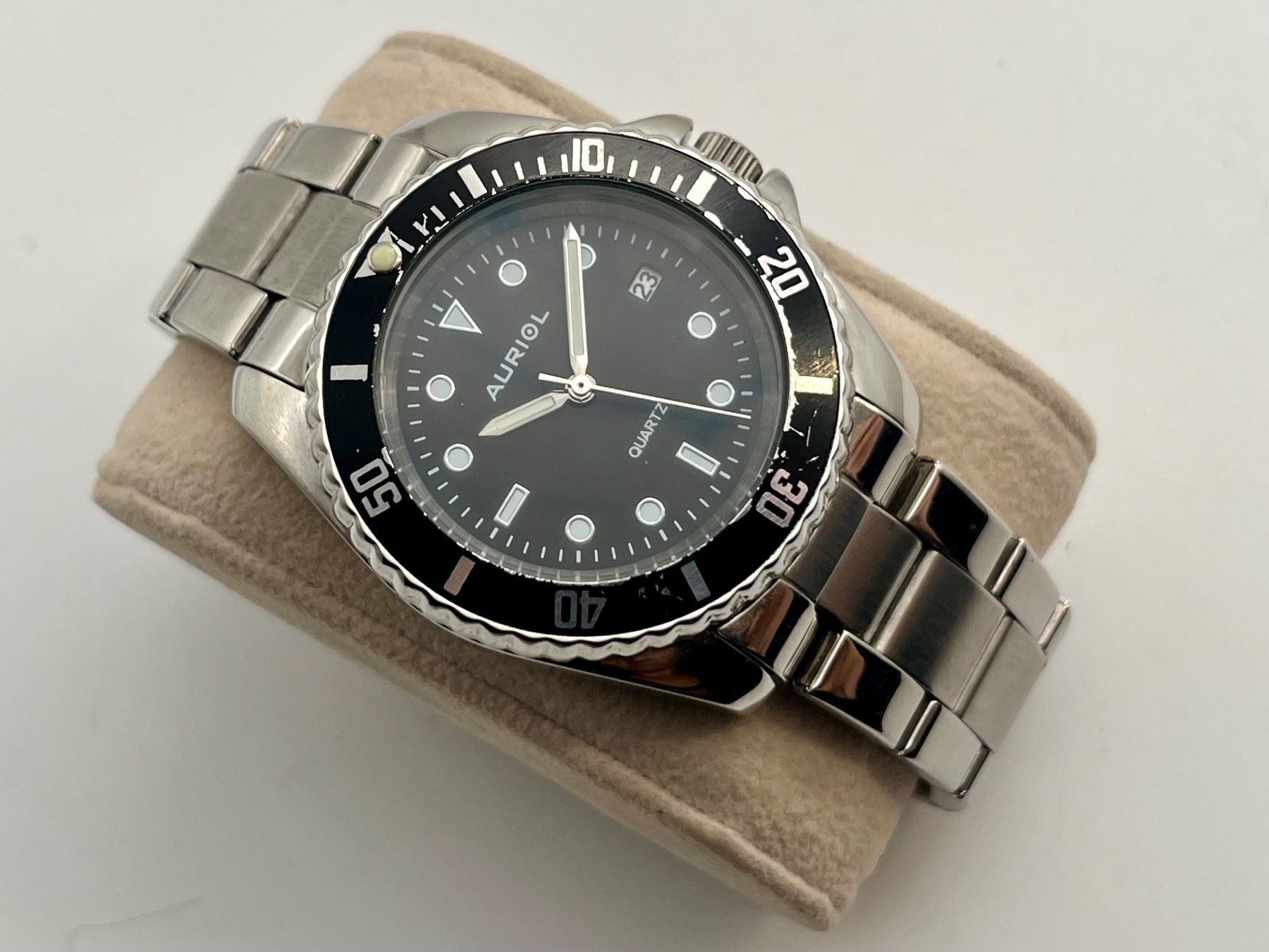 Orologi: Auriol Herrenuhr "Driver-look" Quarz – Usato da Aarau venduto da VelEis_Watches 1
