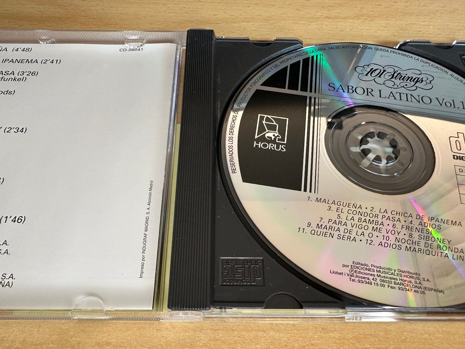 CD: Various – Sabor Latino Vol. 1 – Usato da Rikon im Tösstal venduto da Alpenmutz 2