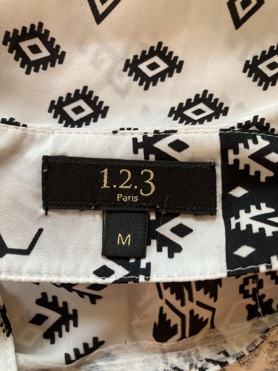Camicette: Chemisier large noir et blanc  – Nuovo e nell'imballaggio originale da Ardon venduto da hel_2sxp 6