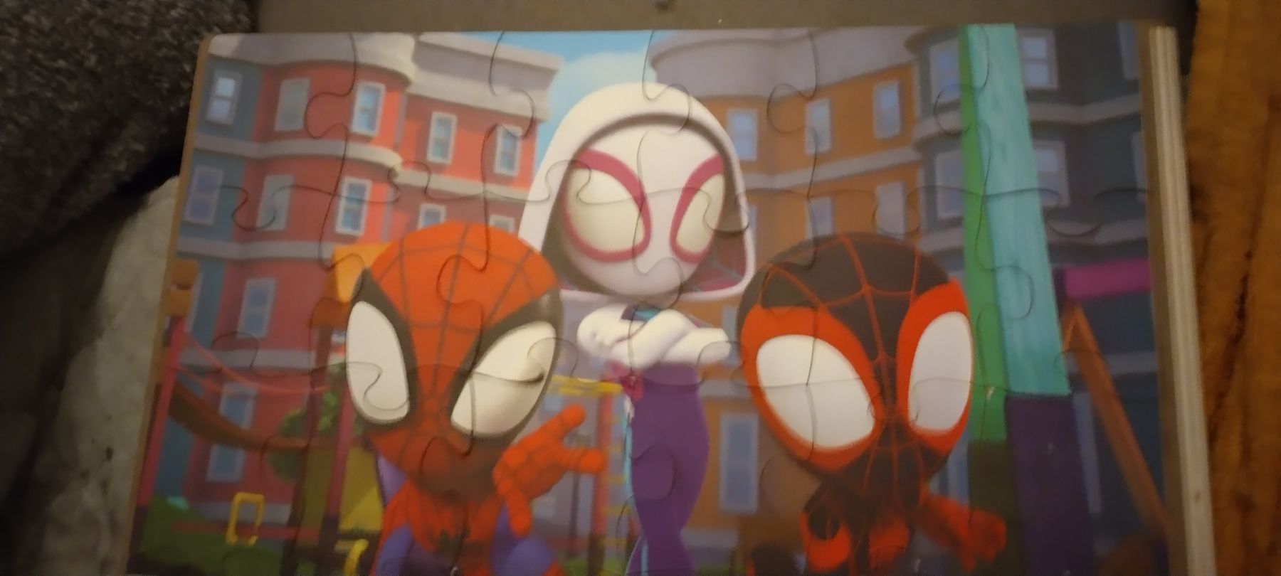 Puzzle: 3 puzzel Spiderman und co siehe Bilder – Usato da BASEL venduto da big57 2