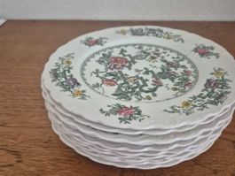 10 assiettes à dessert porcelaine englaise C15