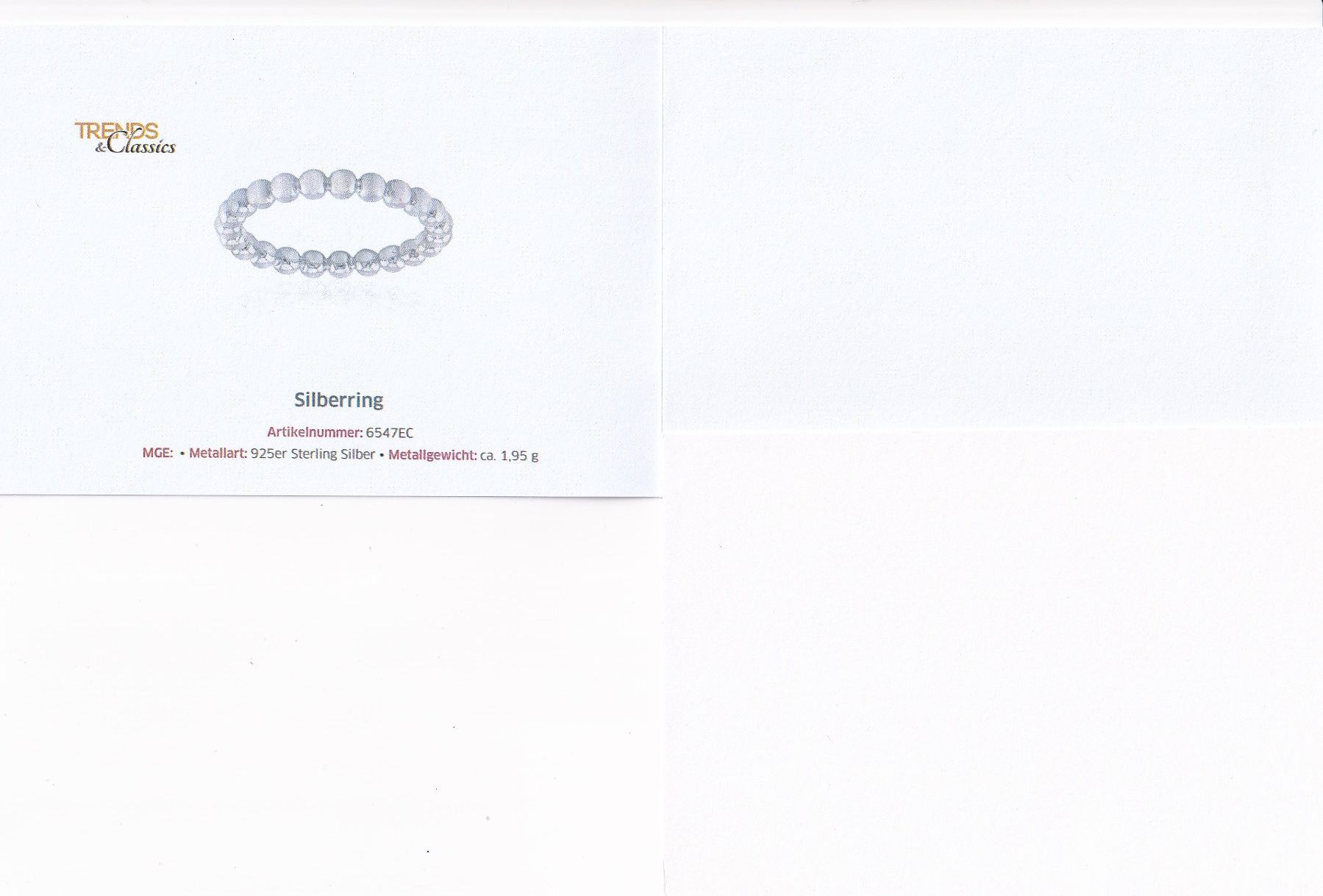 Anelli: Echtschmuck: Silberring 925er Sterling-Silber 18/56 – Nuovo (secondo la descrizione) da Zuchwil venduto da maumauchi 1