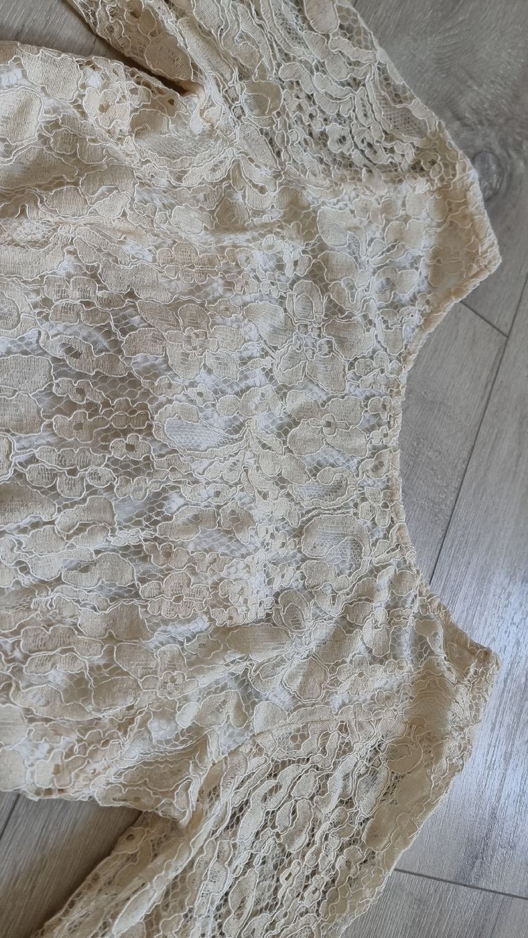 Camicette: NA-KD Bluse Boho Spitze Braut Standesamt gr 36 – Nuovo e nell'imballaggio originale da Wigoltingen venduto da Zuckerfee84 4