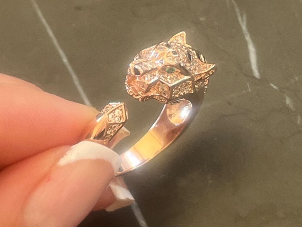 LOUIS VUITTON Damen Ring aus Vergoldet in Silbern