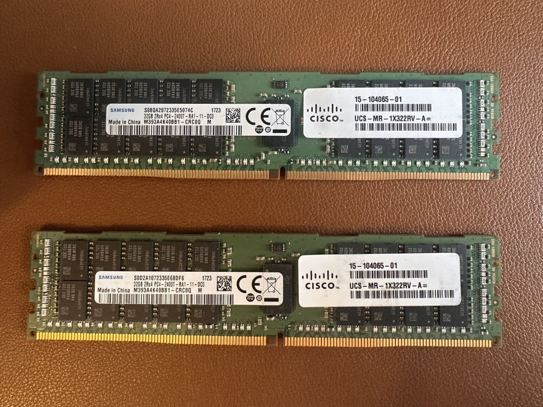 Samsung Memoria / RAM: SAMSUNG 64GB DDR4-2400 SERVER RAM - MEMTEST86 GETESTET – Usato da Horn venduto da Sevi_Buehler