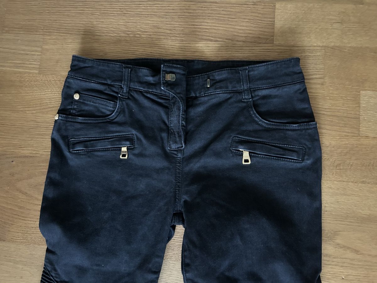 Balmain Jeans: Balmain Biker Jeans, 34 – Usato da ZÜRICH venduto da Mitzi-2025