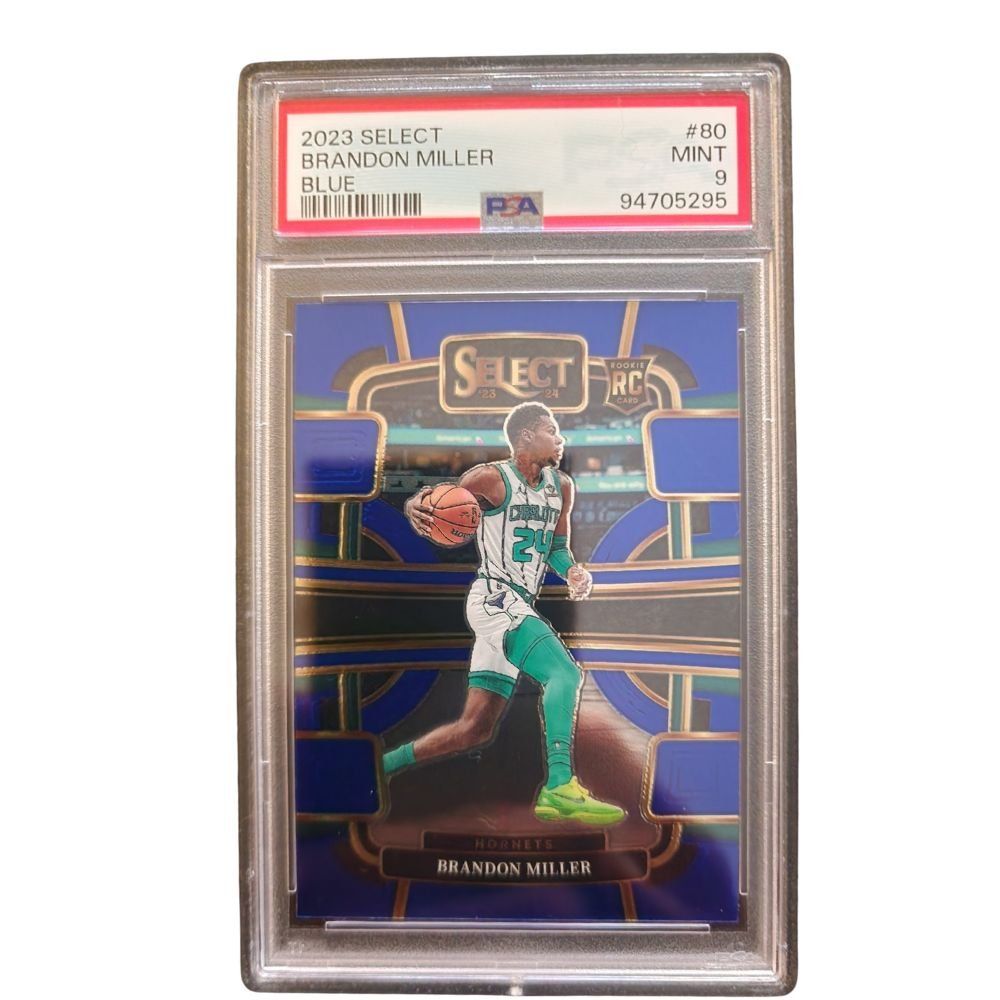 Panini Sammelbilder & Trading cards: Brandon Miller Select Rookie Blue PSA 9 2023 – Gebraucht aus Genève von Cardtreasure