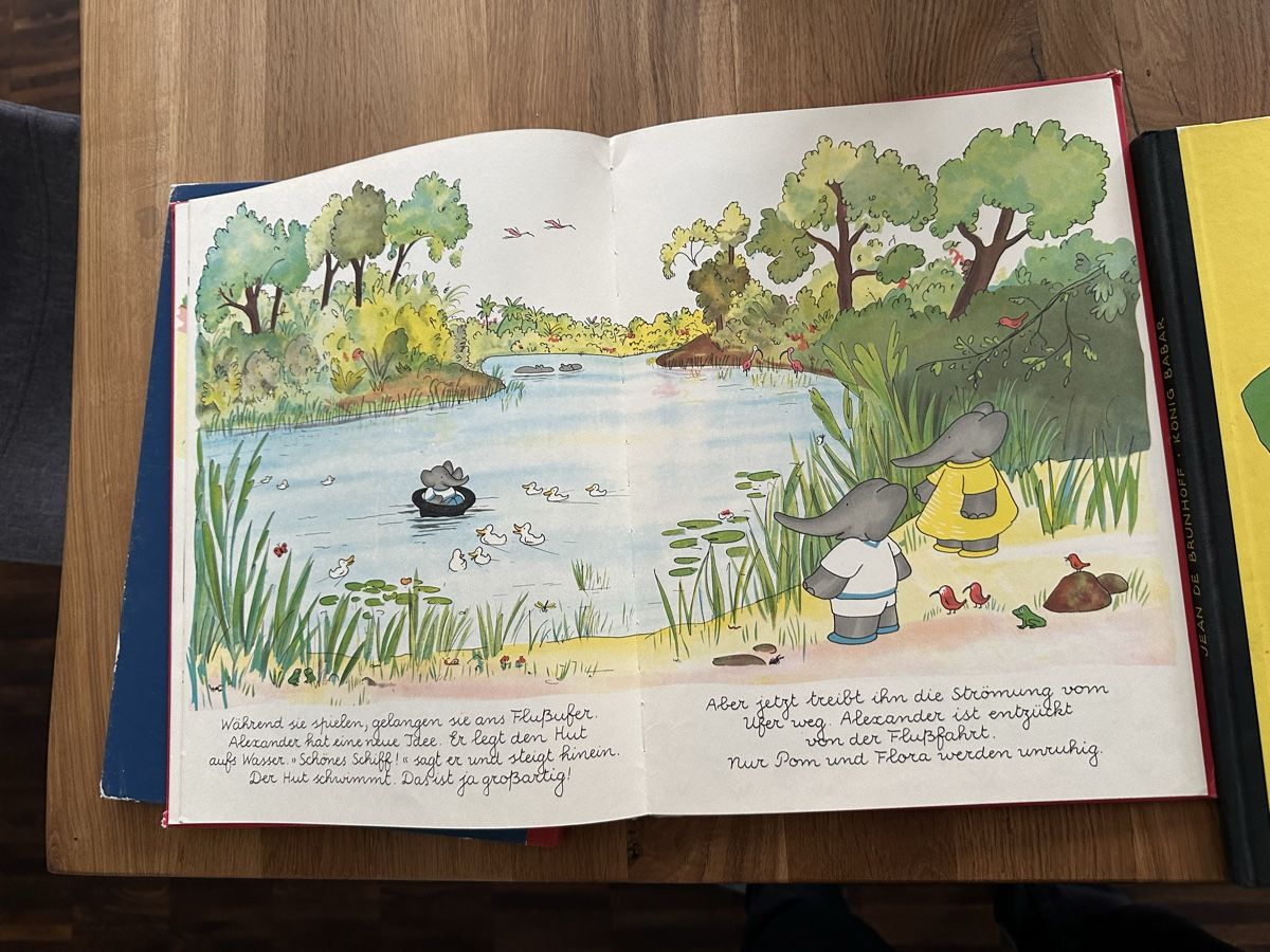Libri: Babar Bücher Sammlung, Jean de Brunhoff – Usato da Ebikon venduto da Gaenggeliwaar 8