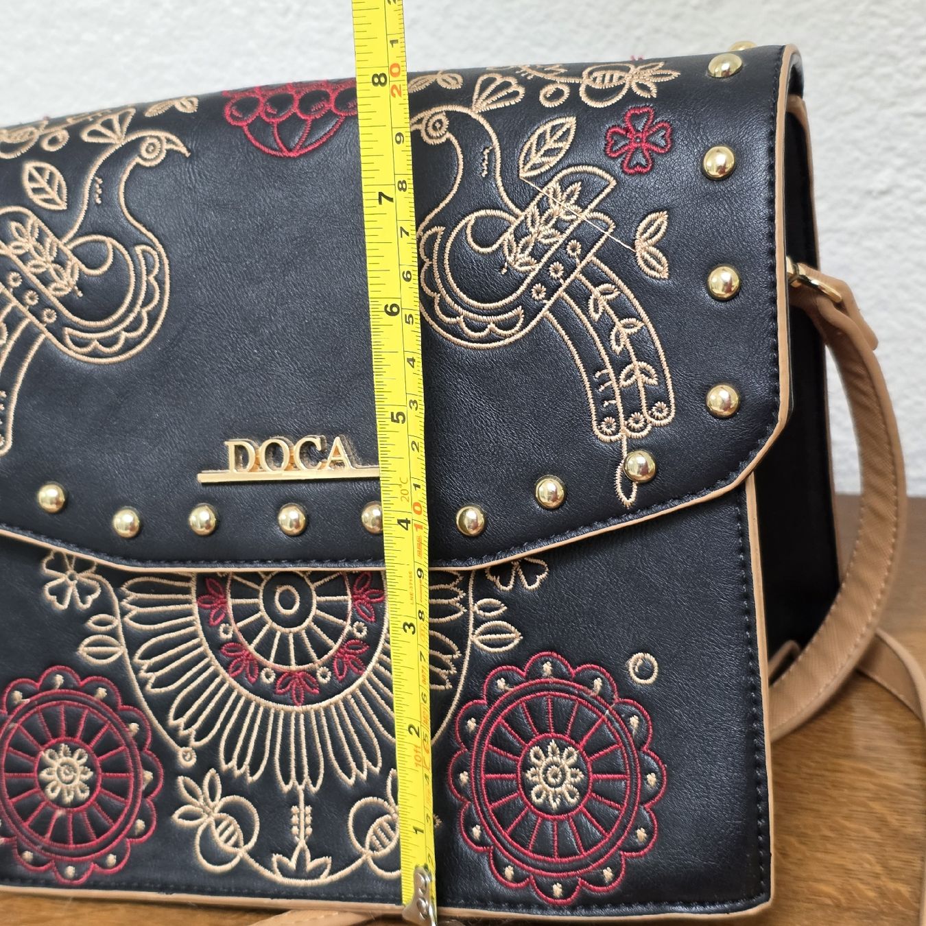 Borse da donna: Handtasche, neuwertig, mit Vogelmuster – Nuovo (secondo la descrizione) da Rheinsulz venduto da Gilea 7