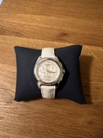 Tissot Damenuhr PRC100, mit Diamanten versetzt, Lederarmband