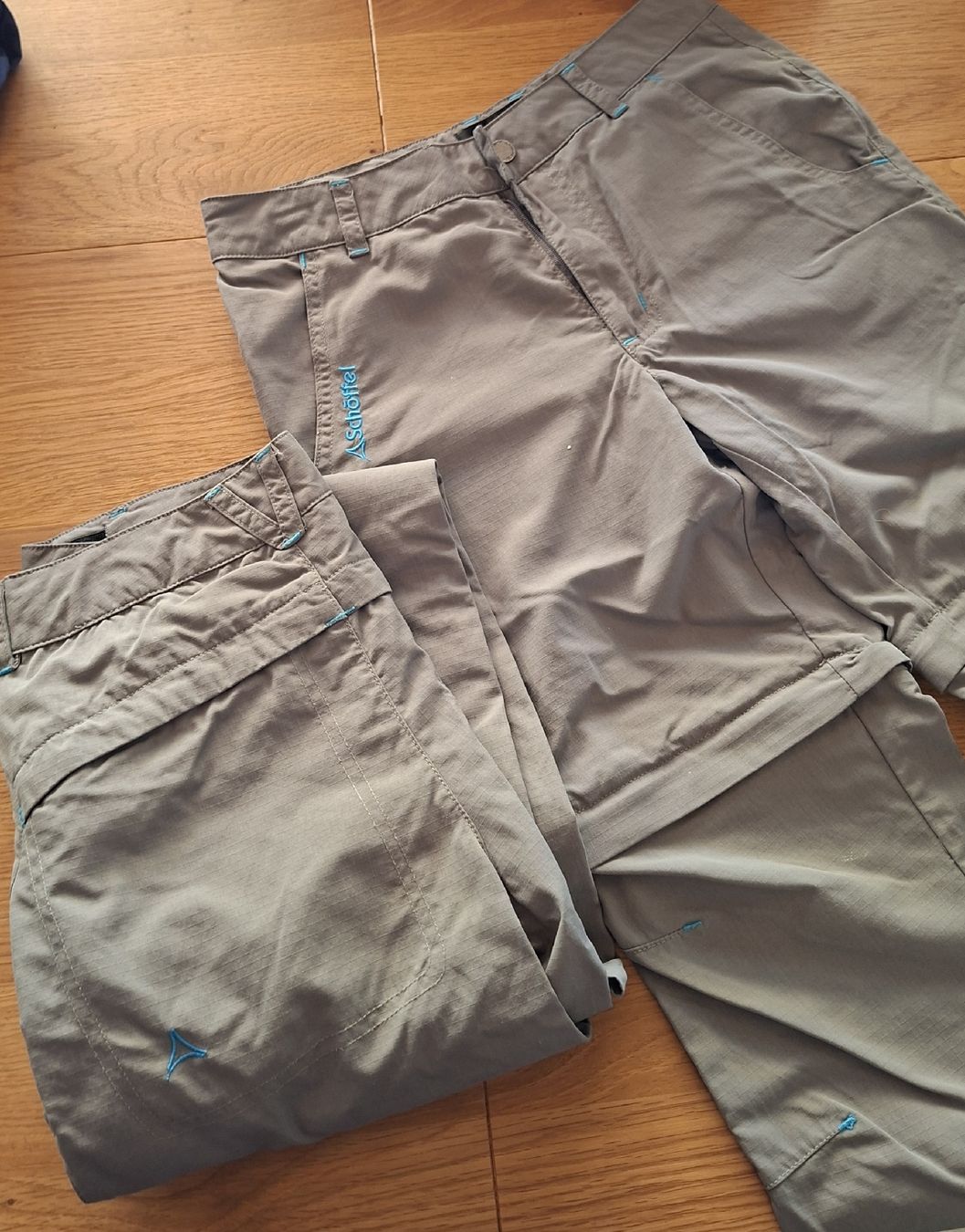 Lots de vêtements: 2 Wanderhosen Schöffel Gr. 140 – D'occasion à Safnern par Brionne