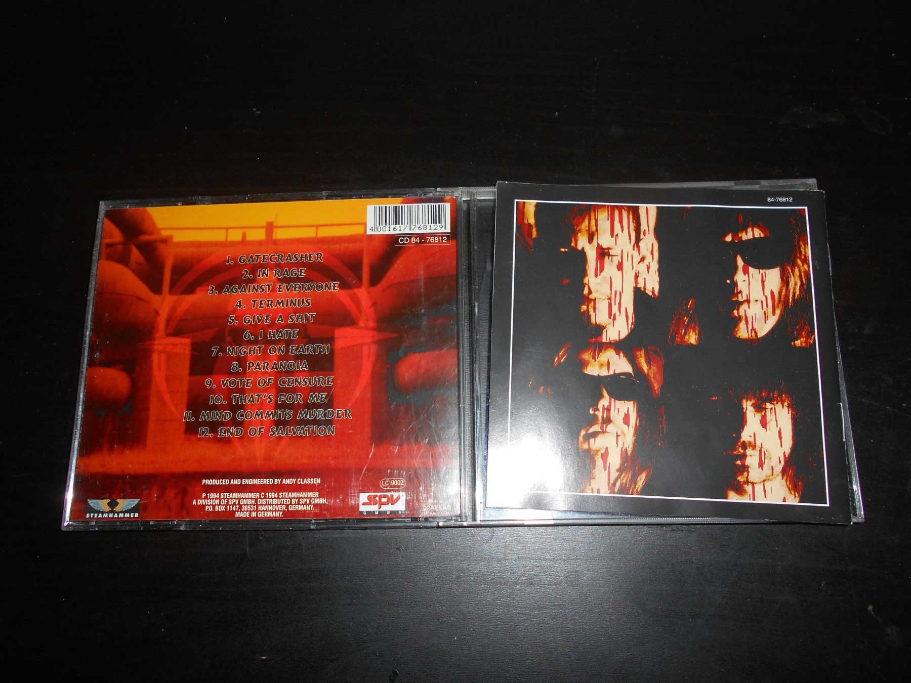 CDs: Warpath – Against Everyone / 1994 – Gebraucht aus Aarberg von witchhunter01 1