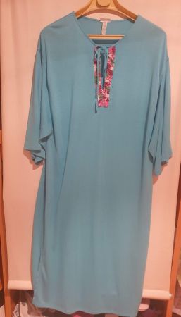 Abito kimono turchese by LA PERLA tg. 46 IT