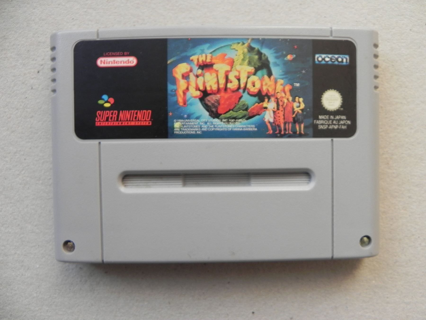 Nintendo Spiele: Super Nintendo SNES Game The Flintstones – Gebraucht aus Siebnen von krimsie