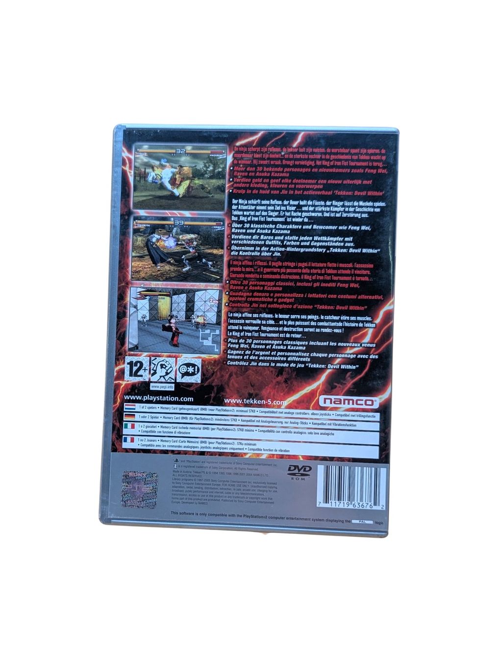 Sony Spiele: Tekken 5 PlayStation 2 (PS2) – Gebraucht aus Domat/Ems von IsseldorsShop 1