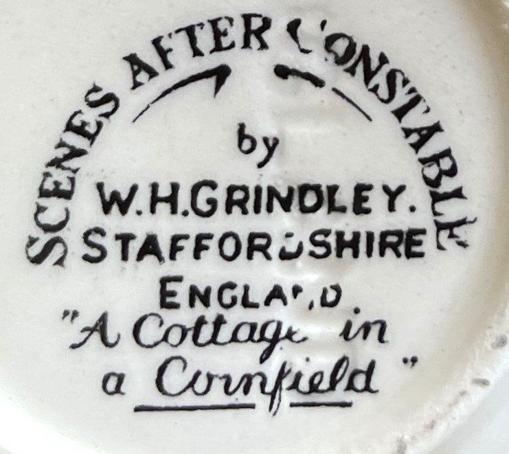 Set di piatti: W.H.Grindley England Teeges.16 Teile Scenes After Constable – Nuovo (secondo la descrizione) da Arlesheim venduto da Pyramide88 7