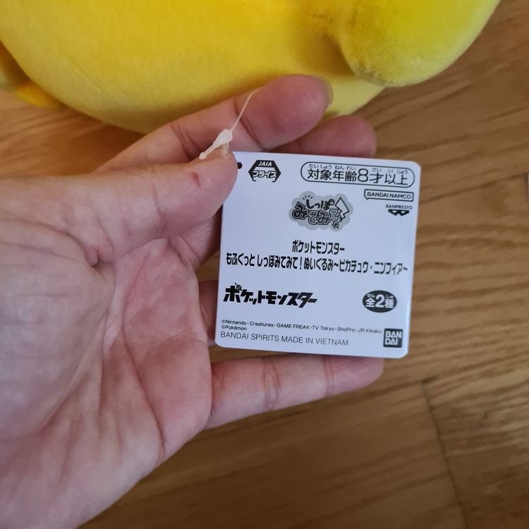 Pokemon Pikachu Doll Banpresto 5