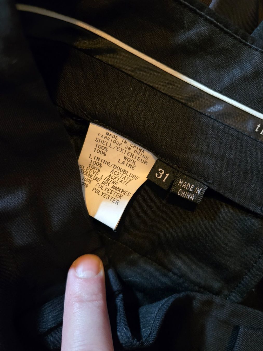 Theory Completi: Theory Anzug, Blazer und Hose, Schwarz – Usato da Basel venduto da noah27 7
