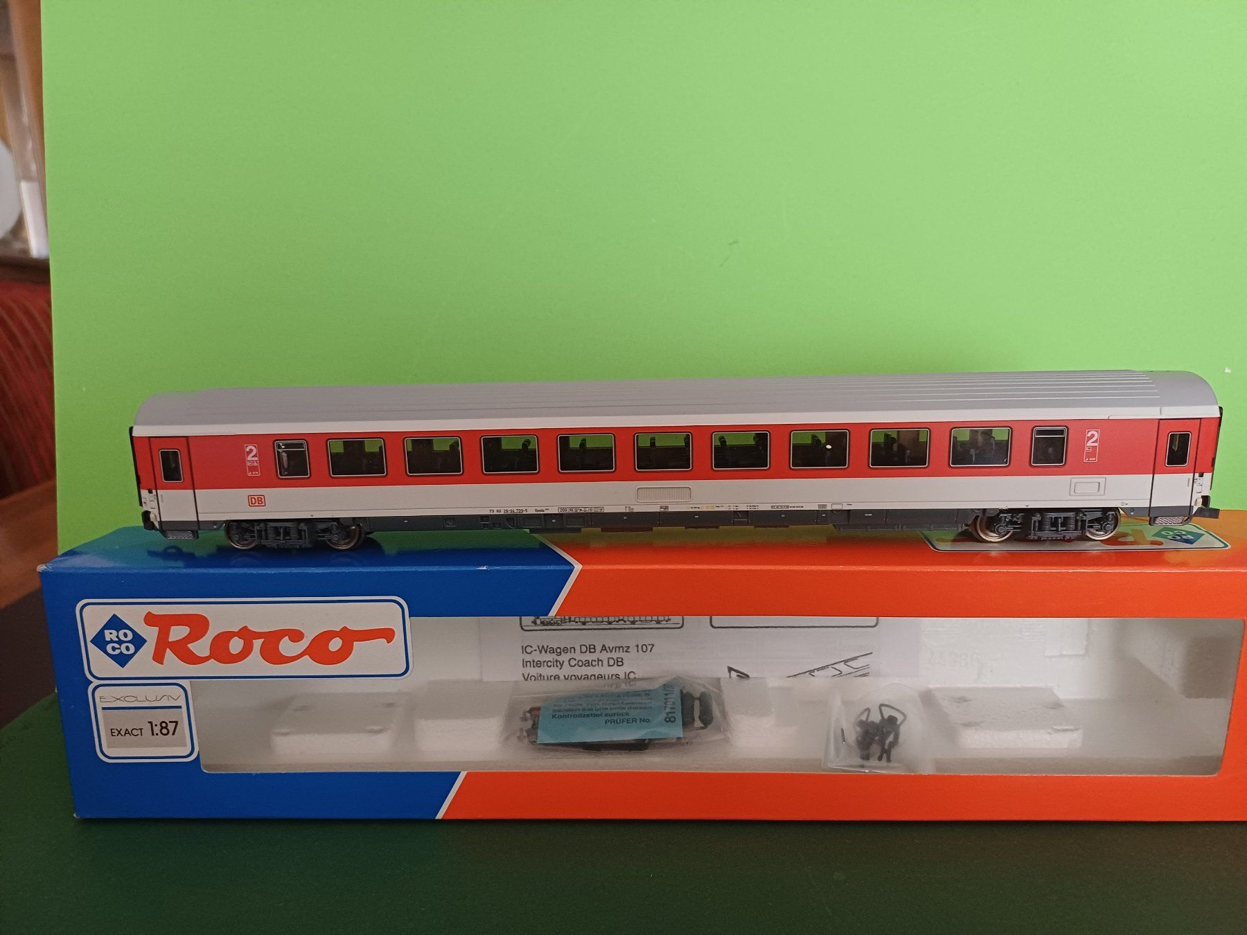 Roco Modelleisenbahnen: Roco Personenwagen 2.Klasse der DB – Gebraucht aus Bassersdorf von darki77