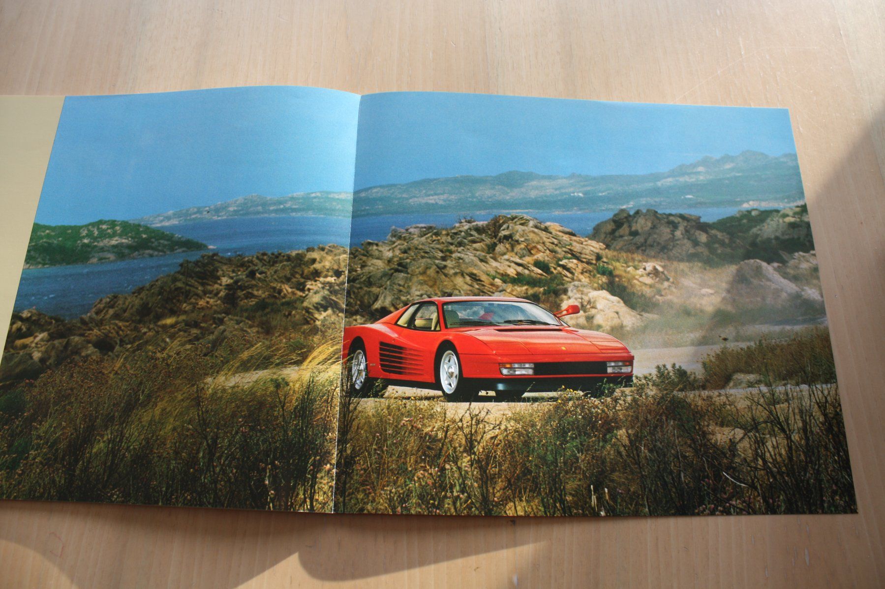 Ferrari Dokumente: Ferrari Testarossa Prospekt 2/1988 – Gebraucht aus Wikon von erwin400 3