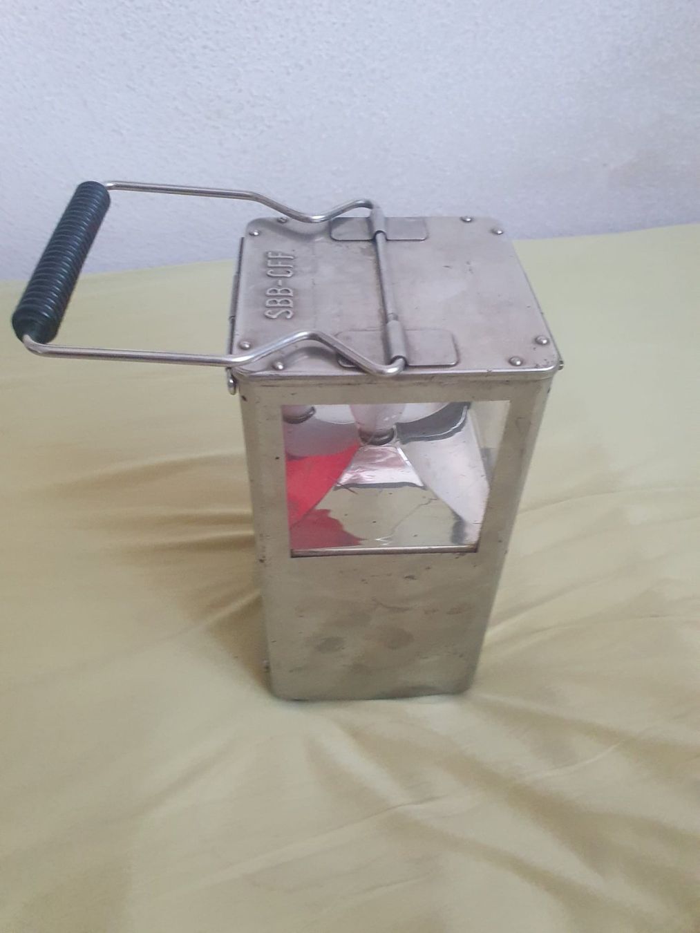 Bag Turgi Lampen: BAG Turgi Zugabfertigungslampe SBB – Gebraucht aus Basel von FirstClass4000 1