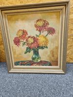Blumenstillleben Herbstimpressionen, signiert R. Magenwirth