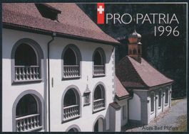 1996 - Pro Patria - Markenheftchen - Ersttag ET
