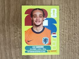 Panini FIFA WORLD CUP 2026 sticker Xavi Simons NED 15