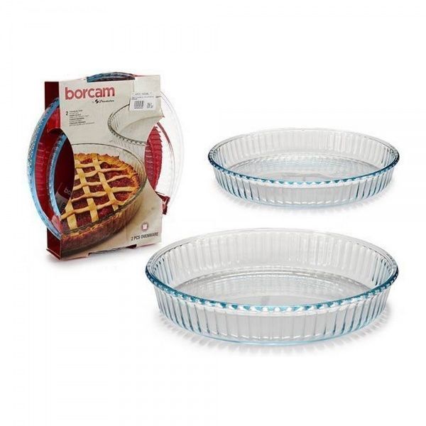 Piatti di portata: SET DE PLATS POUR LA CUISINE VERRE 2 PIÈ – Nuovo e nell'imballaggio originale da Châtelaine venduto da suisseshopping