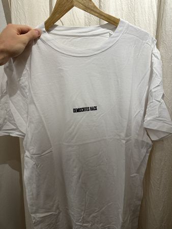 T-Shirt Gemischtes Hack weiss Grösse L guter Zustand