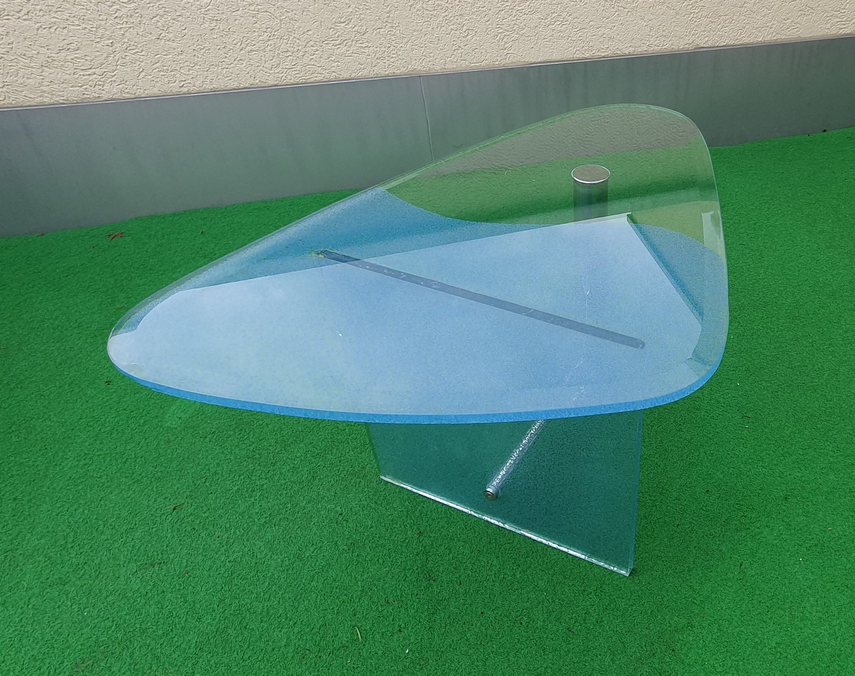 Murano Tische: Wunderschöner Design-Couchtisch aus Muranoglas - Venedig – Gebraucht aus Gattikon von Swissmedia 1