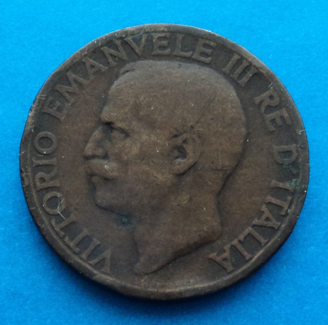 Alle Münzen: Italien: 10 Centesimi 1921, S - SS – Gebraucht aus Basel von maripas17 1