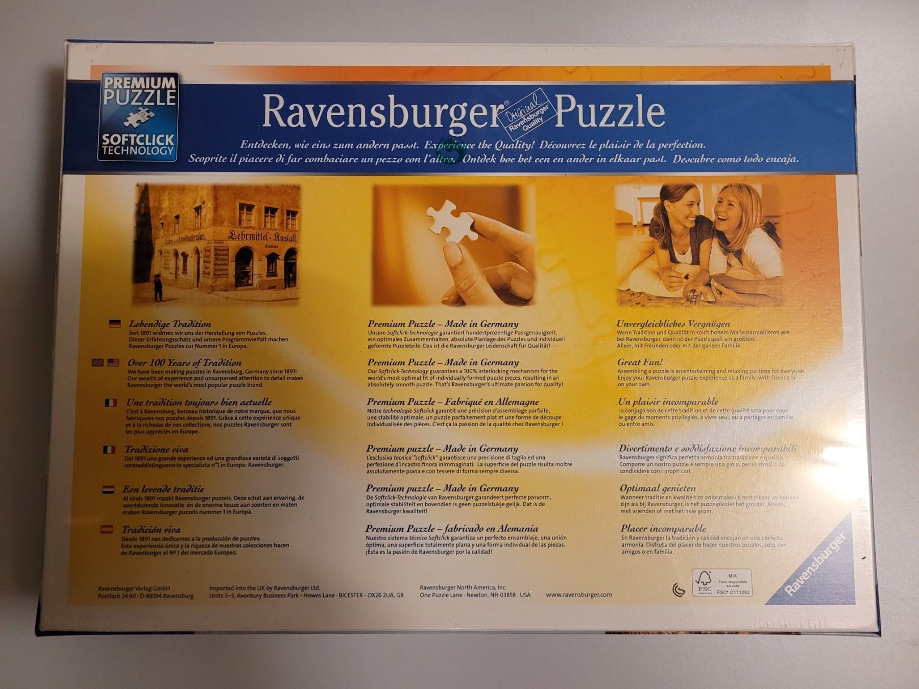 Ravensburger Puzzles: Puzzle 1500 Teile Tiger Neu – Neu und originalverpackt aus Oberuzwil von aseinkaufswelt 1