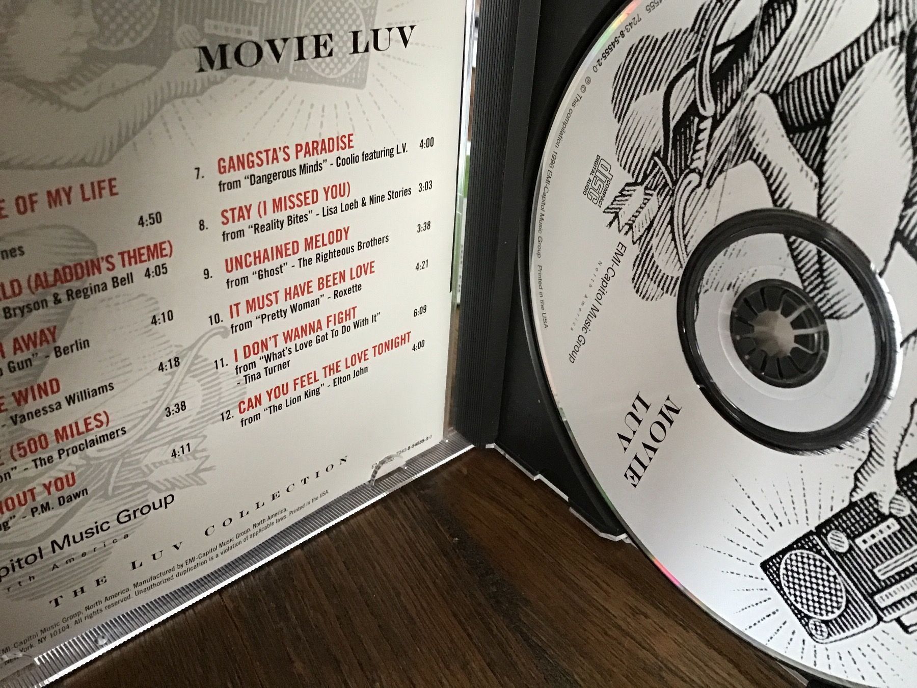 CDs: Movie Luv – Gebraucht aus Thierachern von sweden08 2