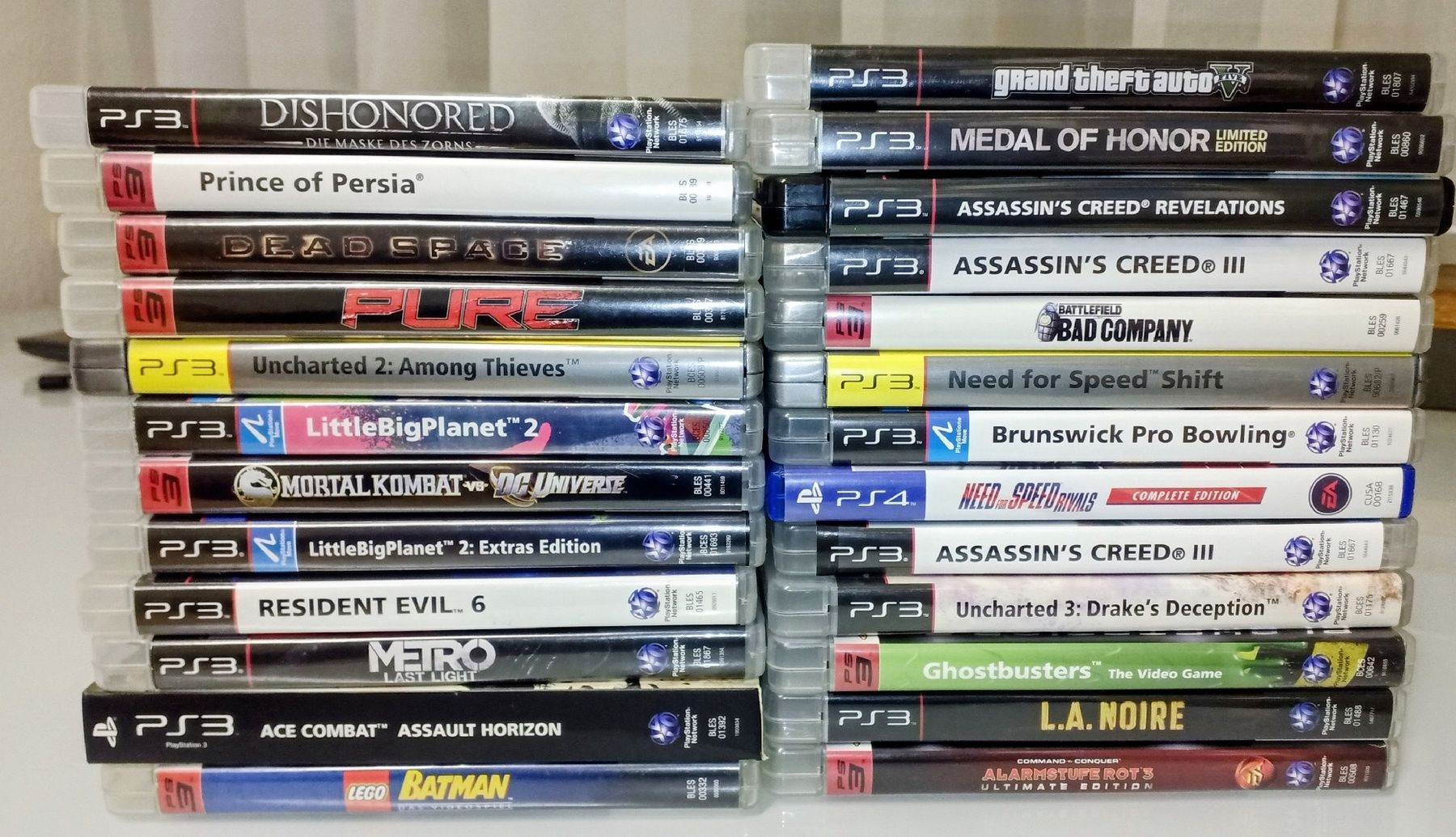 Sony Console: Sony Playstation 3 mit 25 spielen – Usato da Ettingen venduto da Rubbl 1
