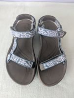 Teva Sandalen blau/grau Grösse 40, mit Klettverschluss