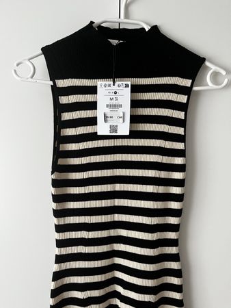Bershka Kleid, Grösse M, gestreift, neu mit Etikett.