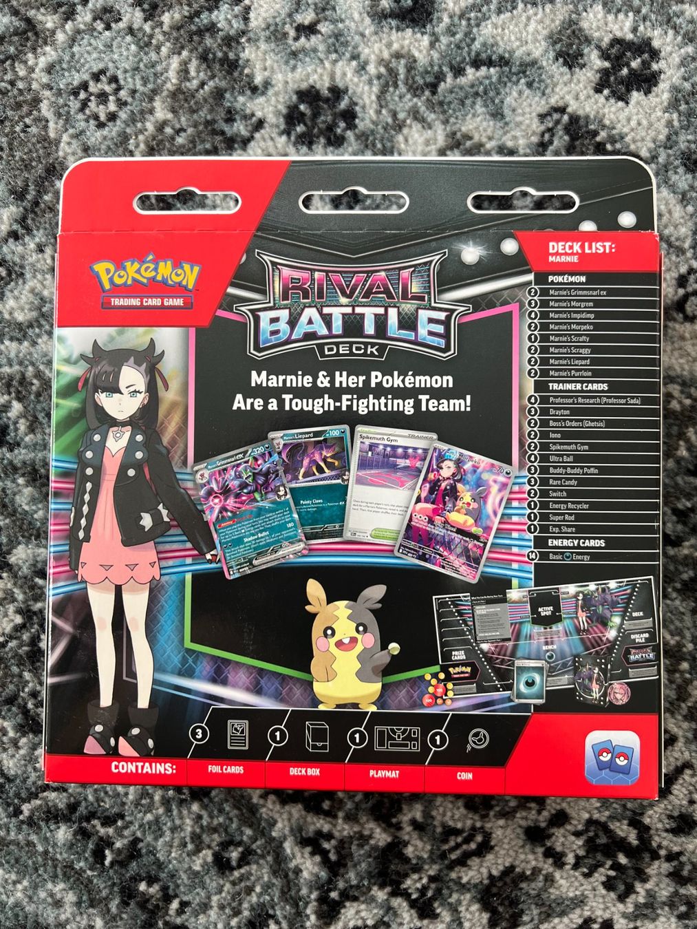 Pokémon Cartes à collectionner: Pokemon Marnie Rival Battle Deck – Neuf avec emballage d'origine à Villmergen par Rigiflitzer 1