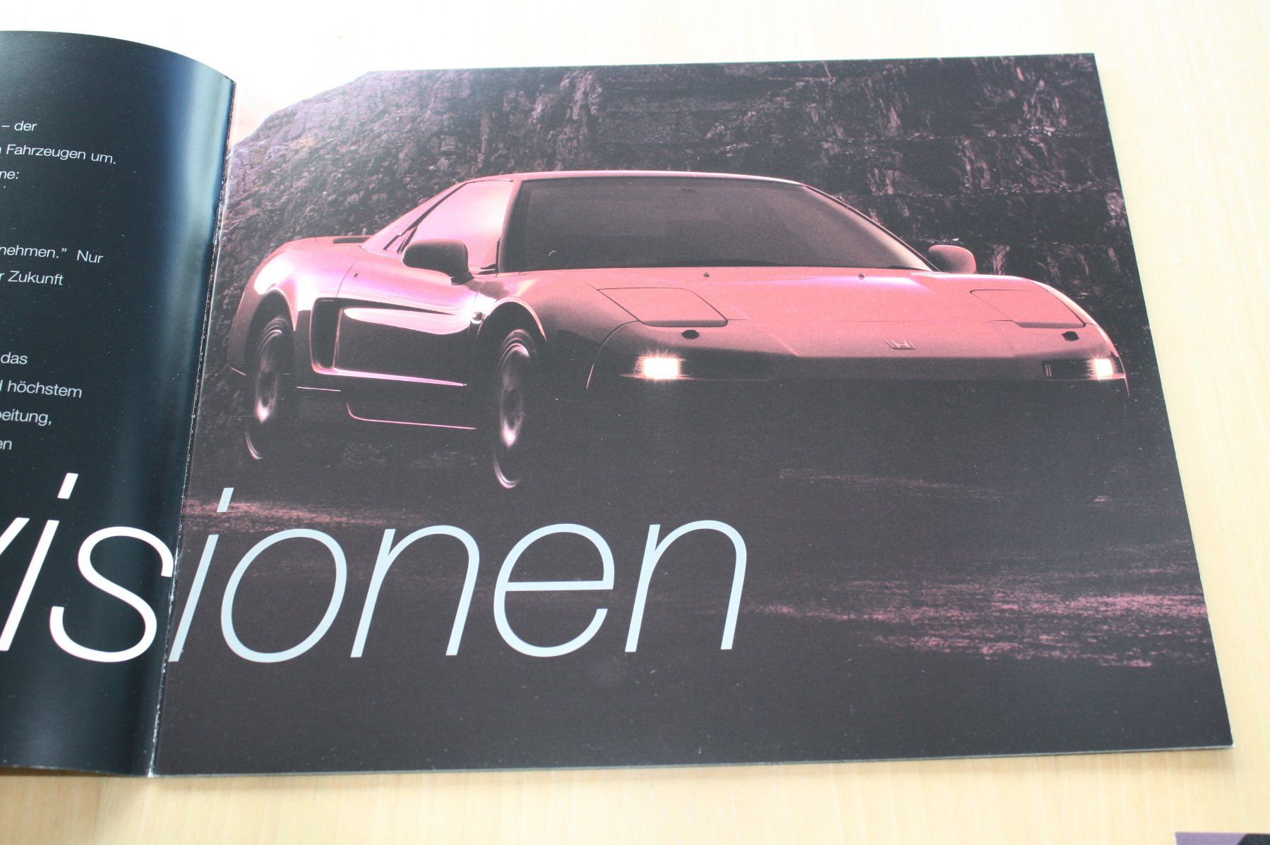 Honda Documenti: Honda NSX CH-Prestige Prospekt – Usato da Wikon venduto da erwin400 1